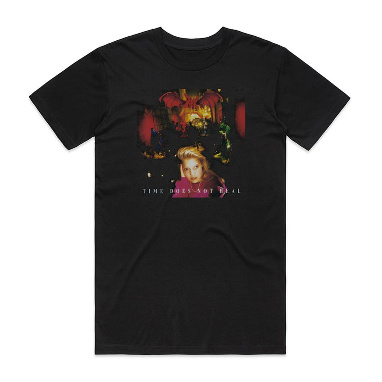 Dark Angel Time Does Not Heal Album Cover T-Shirt Black