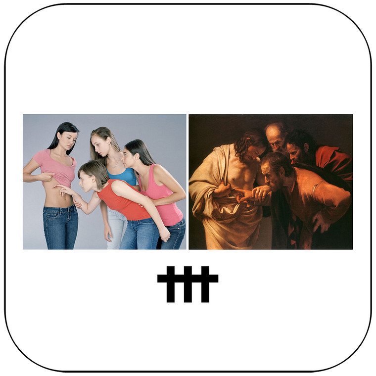 chrisTTT New Wounds Album Cover Sticker Album Cover Sticker
