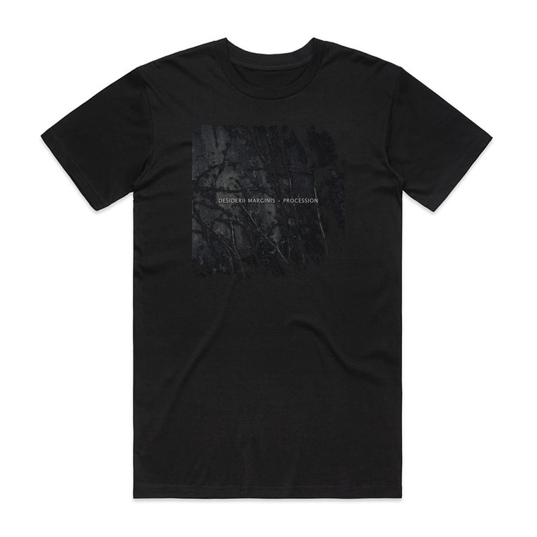 Desiderii Marginis Procession Album Cover T-Shirt Black