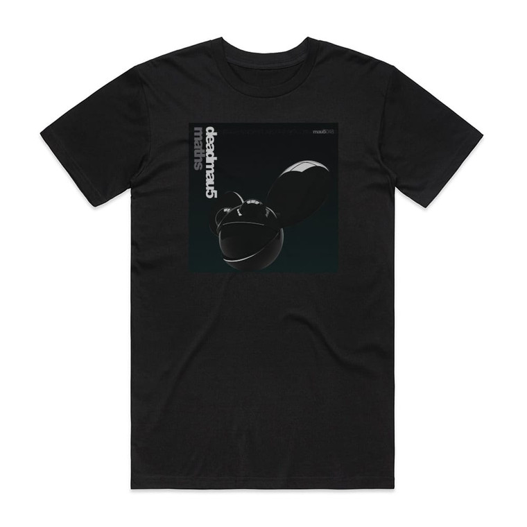 deadmau5 Maths Album Cover T-Shirt Black