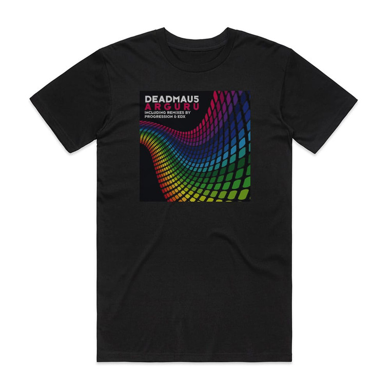 deadmau5 Arguru Album Cover T-Shirt Black