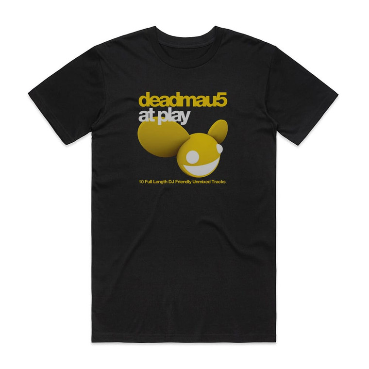 deadmau5 At Play 3 Album Cover T-Shirt Black