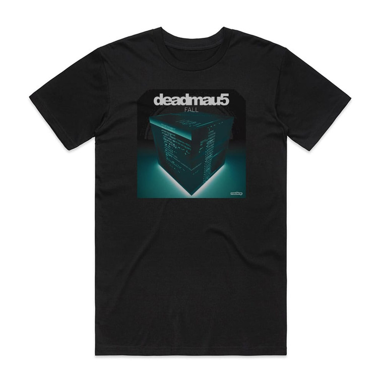 deadmau5 Fall Album Cover T-Shirt Black