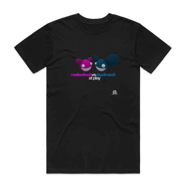 deadmau5 At Play 4 Album Cover T-Shirt Black