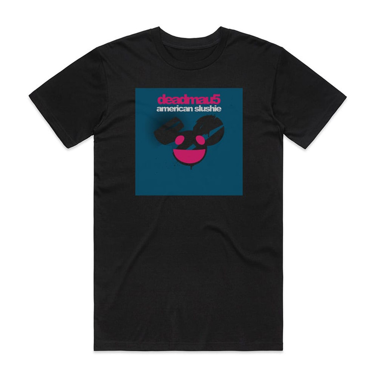 deadmau5 American Slushie 5 Album Cover T-Shirt Black