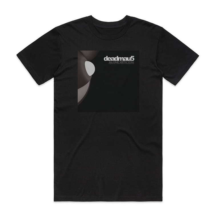deadmau5 Alone With You Album Cover T-Shirt Black