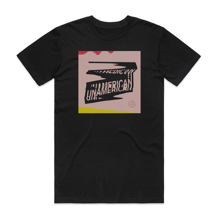 Dead Sara Unamerican Album Cover T-Shirt Black