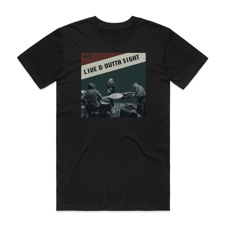 DeWolff Live Outta Sight Album Cover T-Shirt Black
