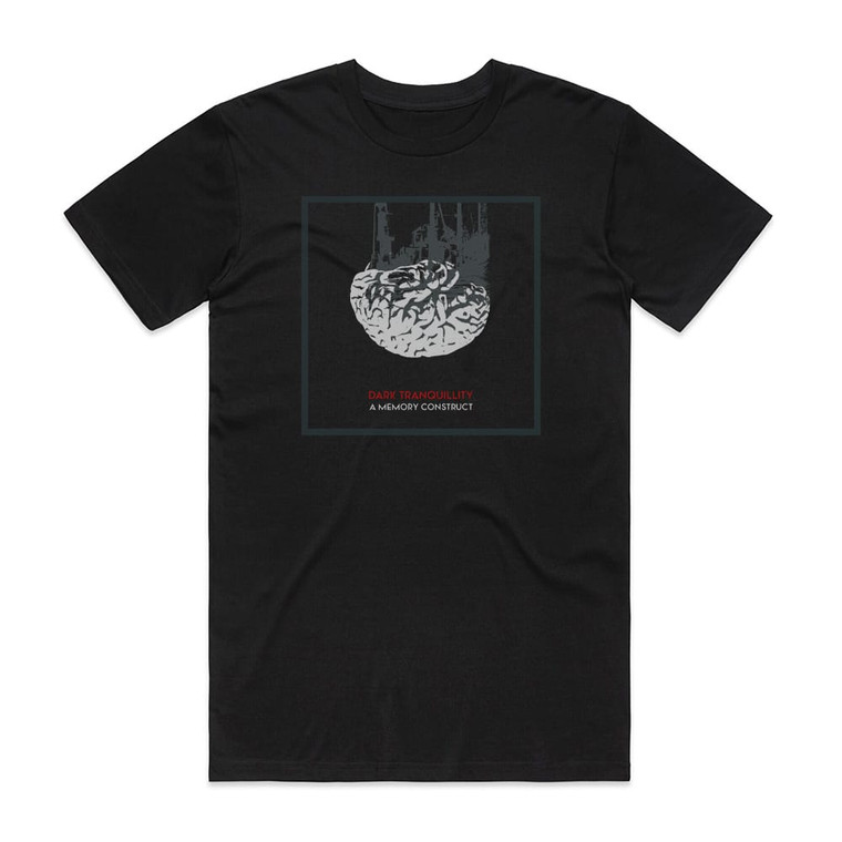 Dark Tranquillity A Memory Construct Album Cover T-Shirt Black