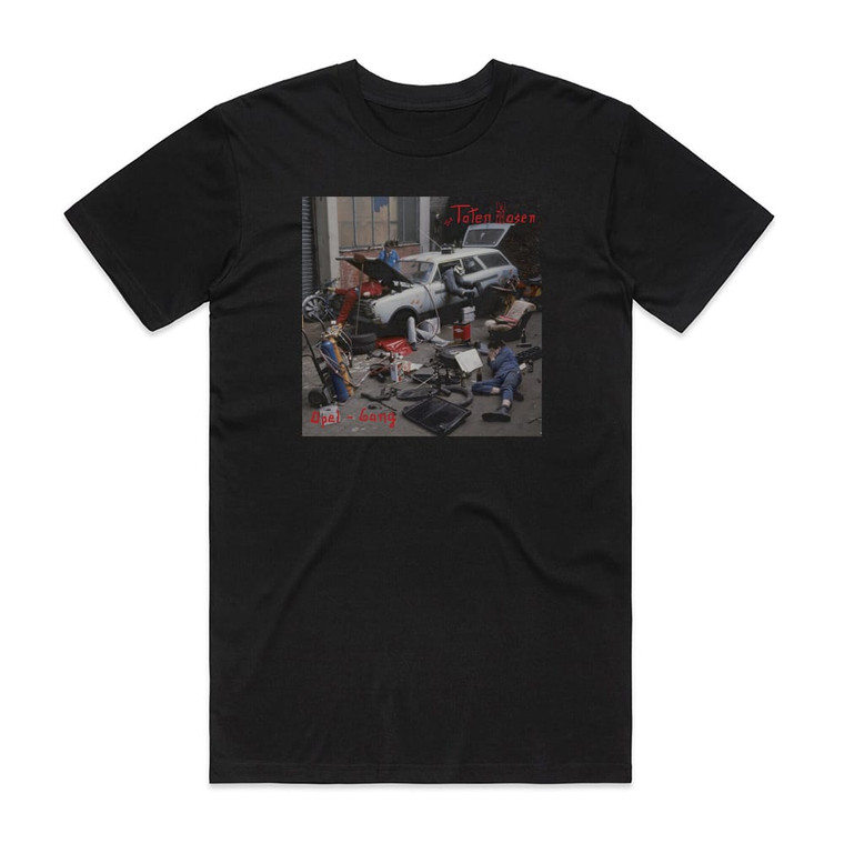 Die Toten Hosen Opel Gang 1 Album Cover T-Shirt Black