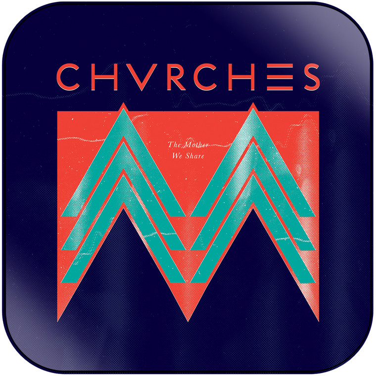CHVRCHES The Mother We Share-2 Album Cover Sticker Album Cover Sticker