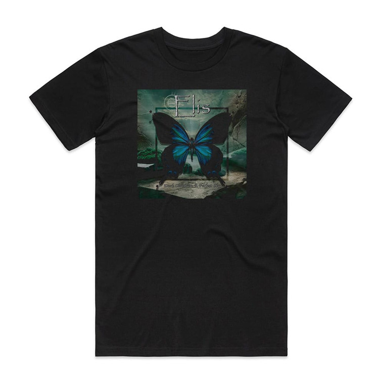 Elis Dark Clouds In A Perfect Sky Album Cover T-Shirt Black