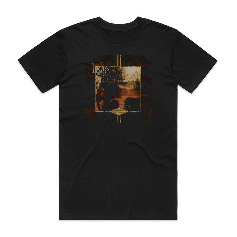 Elis Gods Silence Devils Temptation Album Cover T-Shirt Black Elis Gods Silence Devils Temptation Album Cover T-Shirt Black