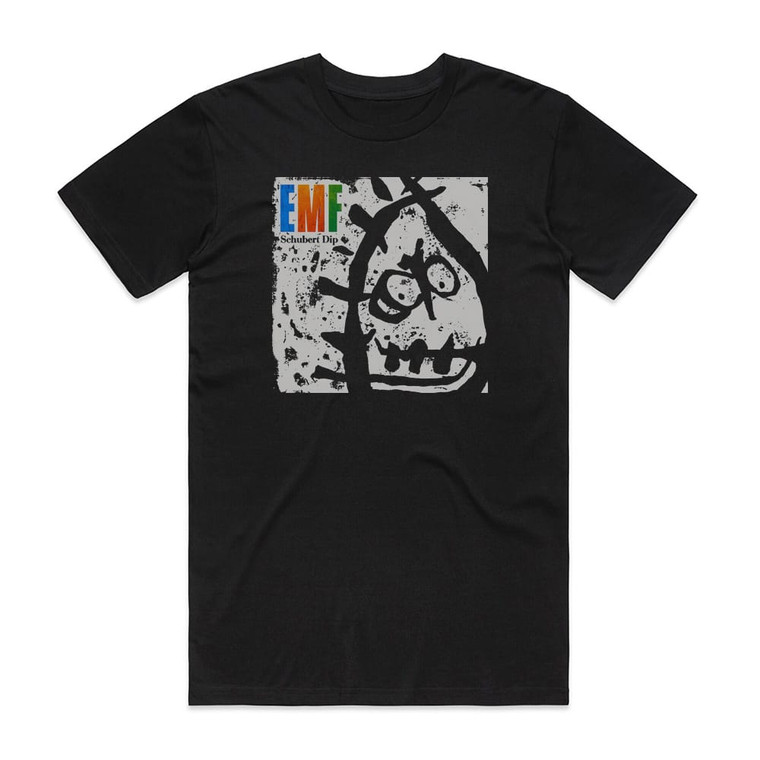 EMF Schubert Dip Album Cover T-Shirt Black