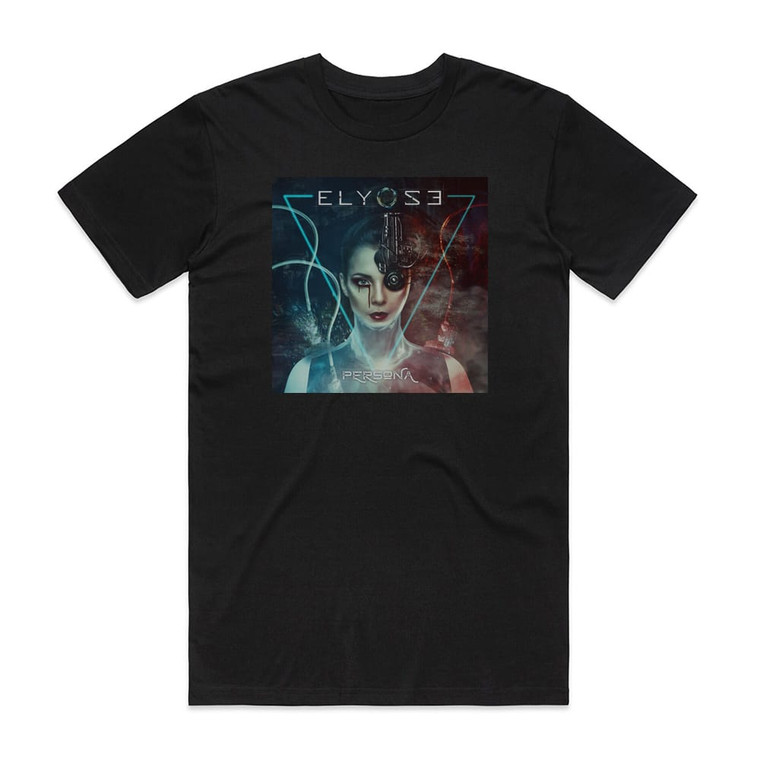 Elyose Persona Album Cover T-Shirt Black