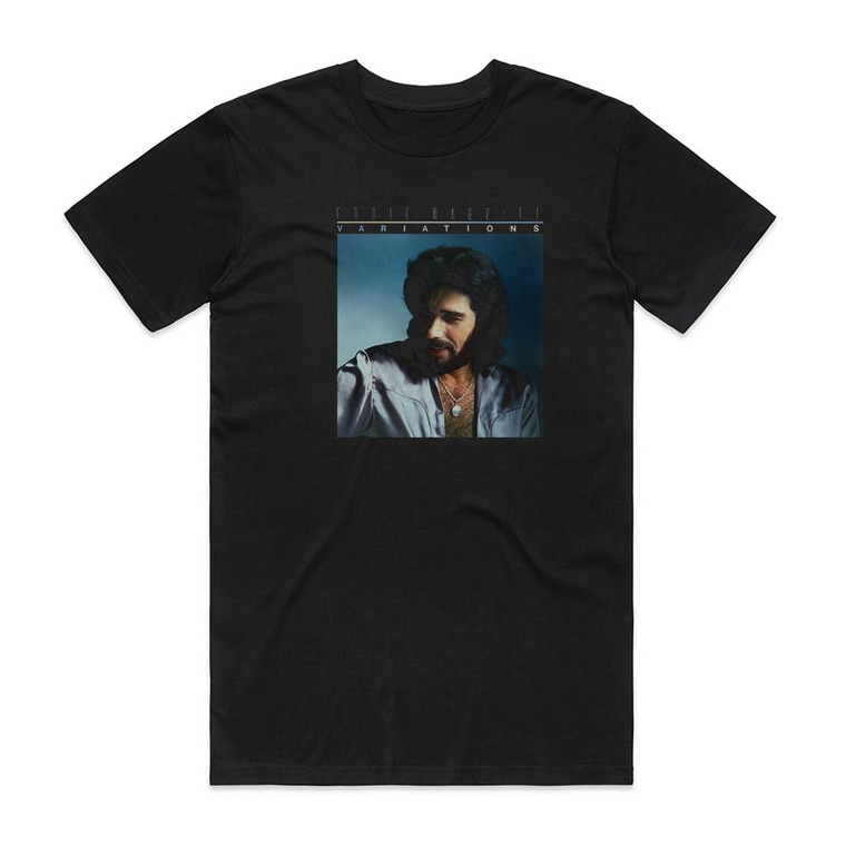 Eddie Rabbitt Variations Album Cover T-Shirt Black