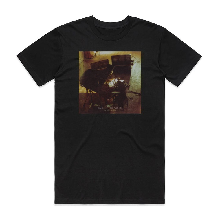 Ed Harcourt Back Into The Woods Album Cover T-Shirt Black