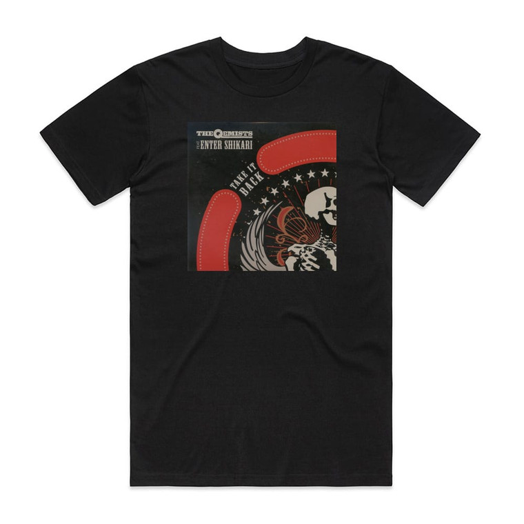 Enter Shikari Take It Back Album Cover T-Shirt Black