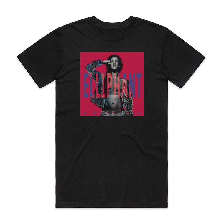 Elliphant A Good Idea Album Cover T-Shirt Black