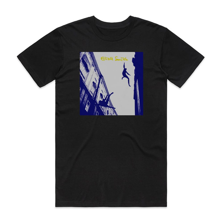 Elliott Smith Elliott Smith 1 Album Cover T-Shirt Black