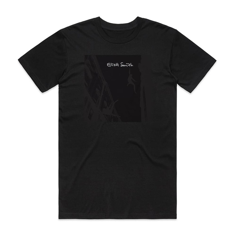Elliott Smith Elliott Smith Album Cover T-Shirt Black