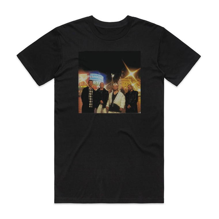 East 17 Up All Night Album Cover T-Shirt Black