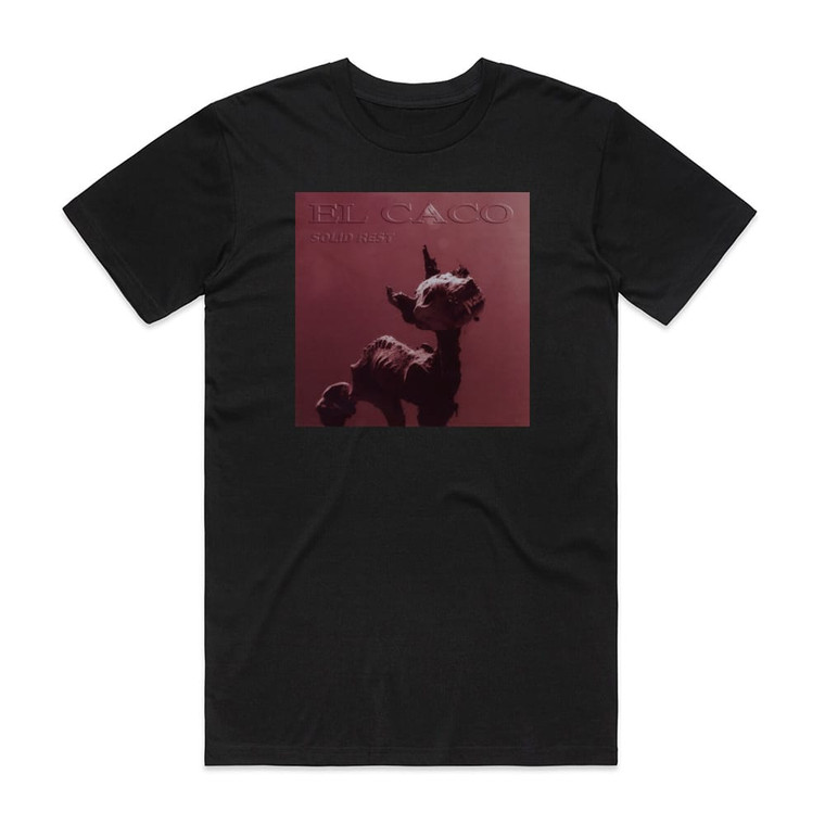 El Caco Solid Rest Album Cover T-Shirt Black