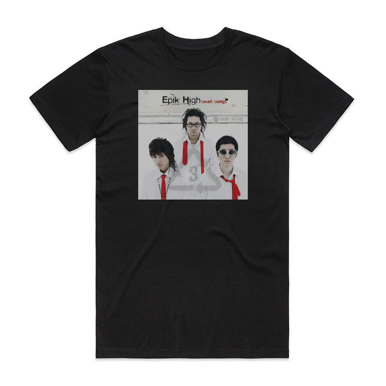 Epik High Swan Songs Album Cover T-Shirt Black