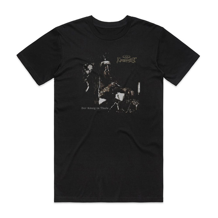 Einsamkeit Der Knig In Thule Album Cover T-Shirt Black