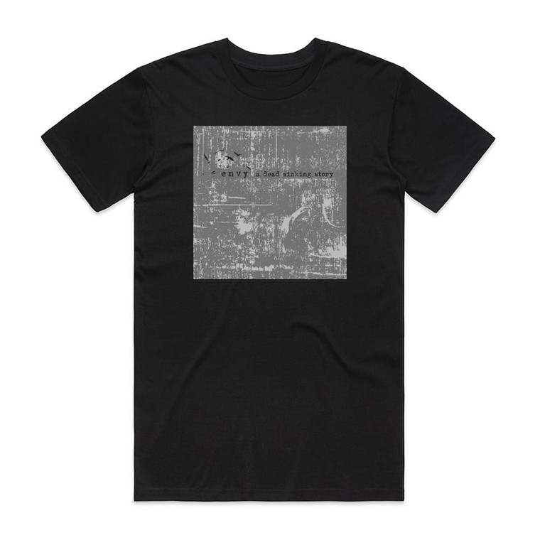 envy A Dead Sinking Story 1 Album Cover T-Shirt Black