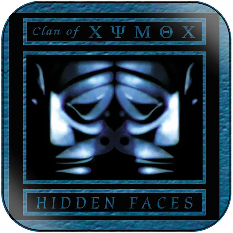 Clan of Xymox Hidden Faces Album Cover Sticker Album Cover Sticker