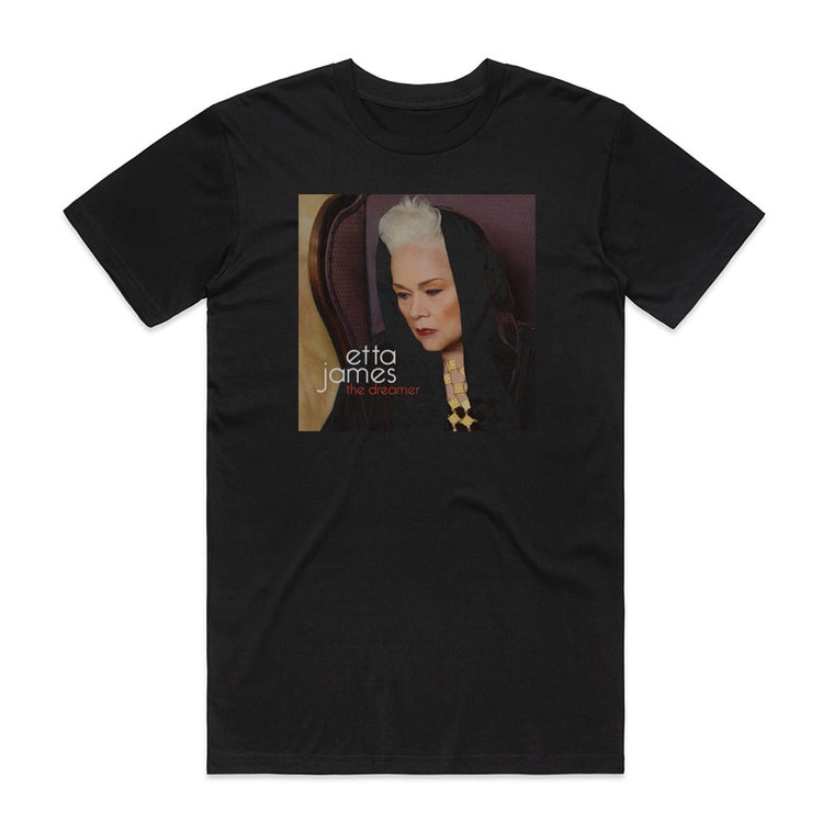 Etta James The Dreamer Album Cover T-Shirt Black
