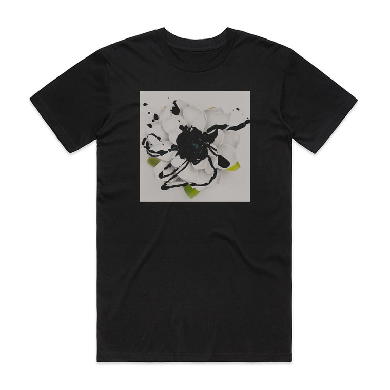 Eyes Set to Kill White Lotus Album Cover T-Shirt Black