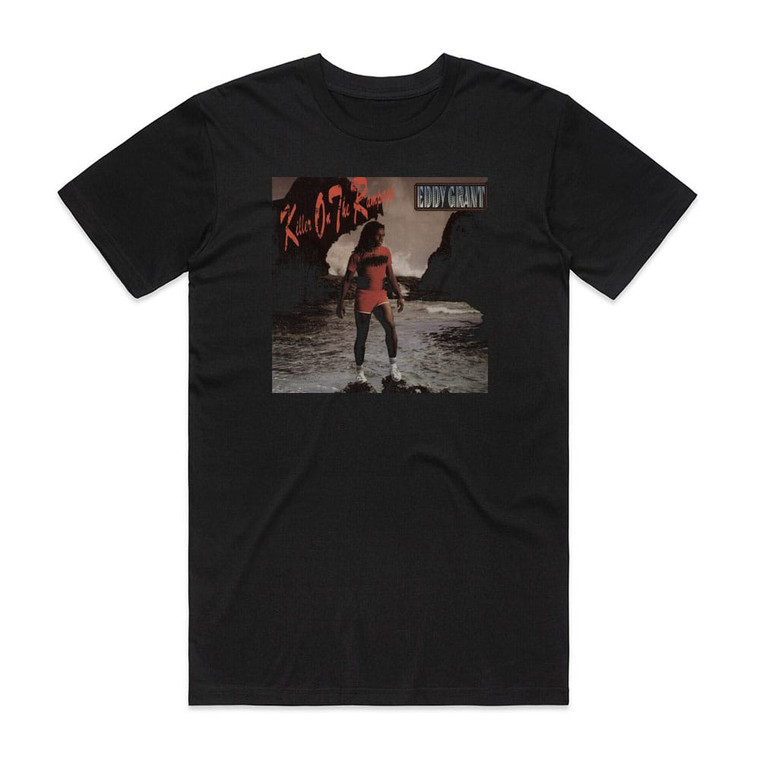 Eddy Grant Killer On The Rampage Album Cover T-Shirt Black