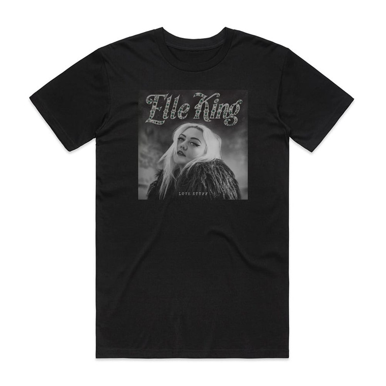 Elle King Love Stuff Album Cover T-Shirt Black