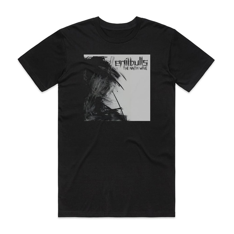 Emil Bulls The Ninth Wave Album Cover T-Shirt Black