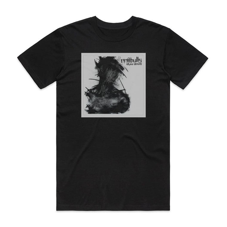 Emil Bulls Kill Your Demons Album Cover T-Shirt Black