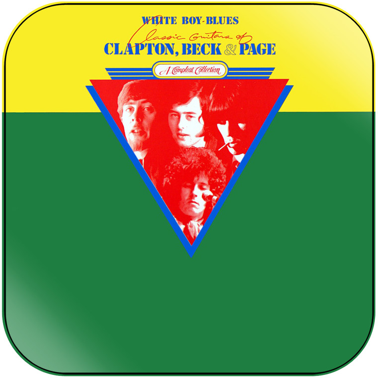 Eric Clapton White Boy Blues Album Cover Sticker Album Cover Sticker
