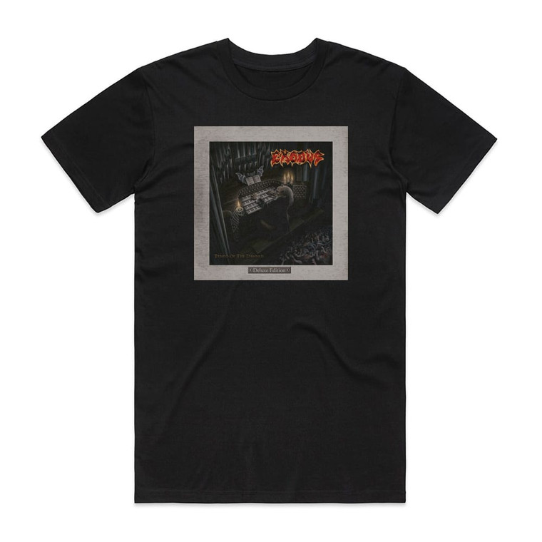 Exodus Tempo Of The Damned Album Cover T-Shirt Black