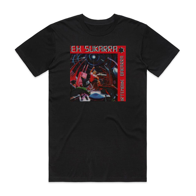 EH Sukarra Irtenbide Bakarra Album Cover T-Shirt Black