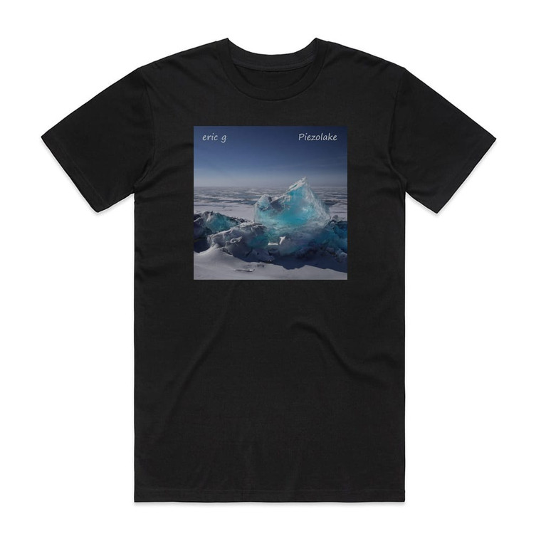 Eric G Piezolake Album Cover T-Shirt Black