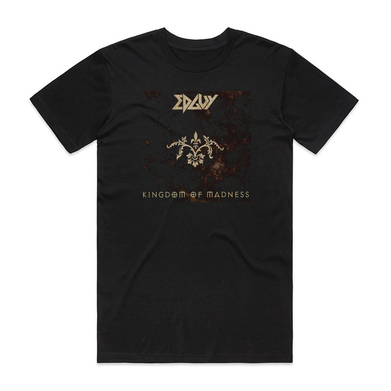 Edguy Kingdom Of Madness 2 Album Cover T-Shirt Black