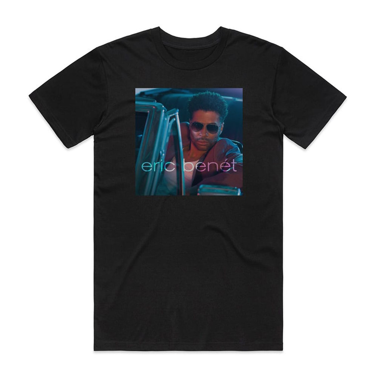 Eric Benet Eric Bent Album Cover T-Shirt Black