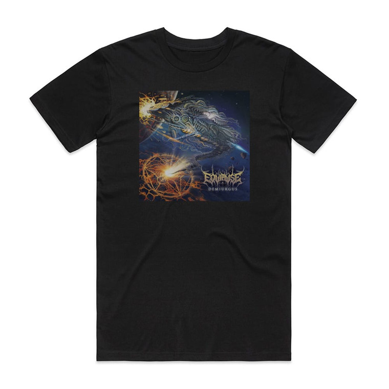 Equipoise Demiurgus Album Cover T-Shirt Black