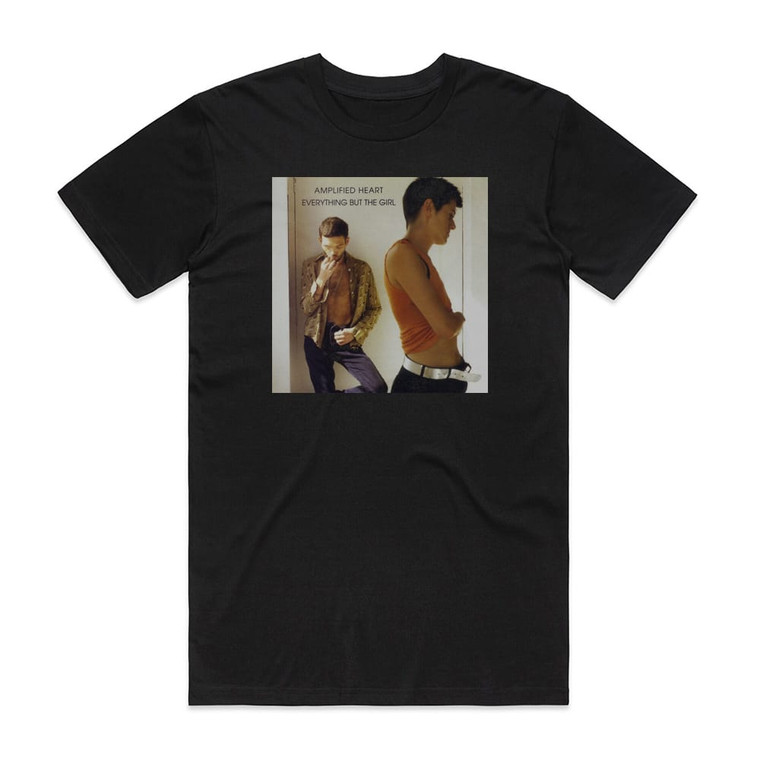 Everything but the Girl Amplified Heart Album Cover T-Shirt Black