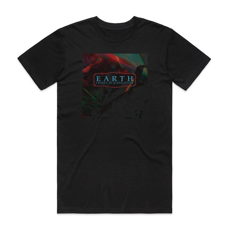 Earth Legacy Of Dissolution Album Cover T-Shirt Black