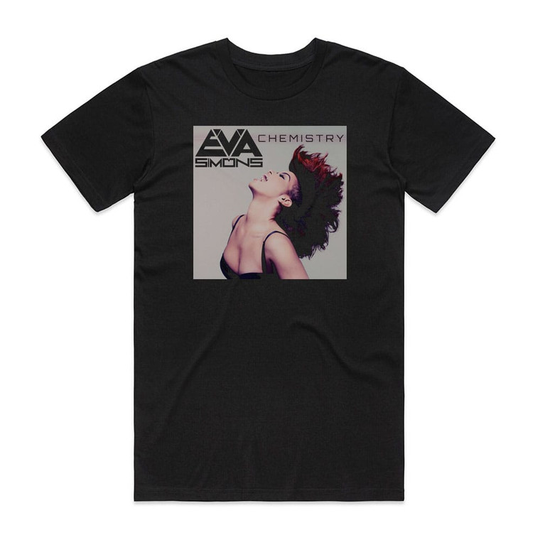 Eva Simons Chemistry Album Cover T-Shirt Black