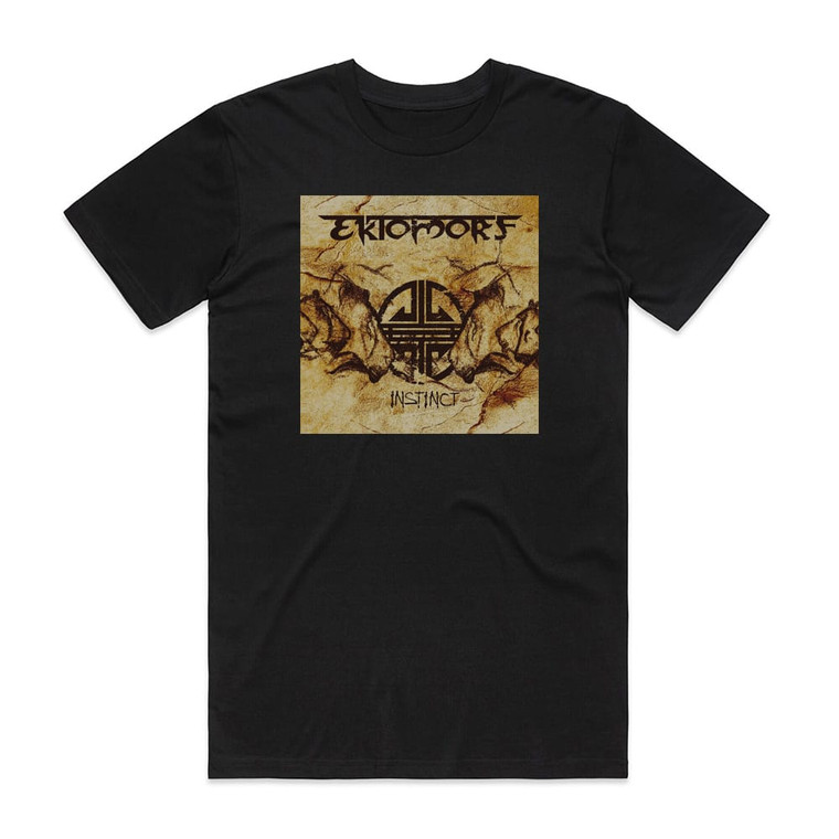 Ektomorf Instinct Album Cover T-Shirt Black