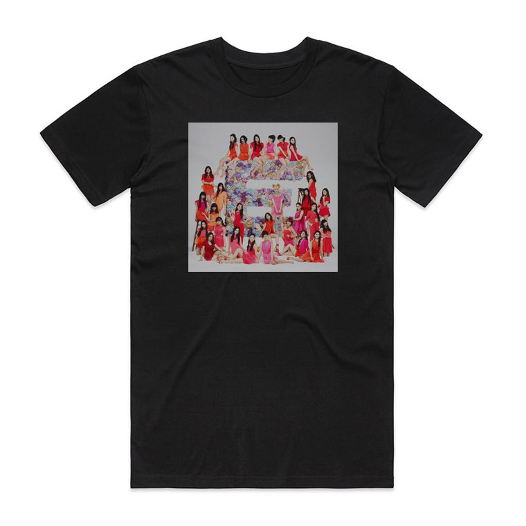 E-girls Lesson 1 Album Cover T-Shirt Black