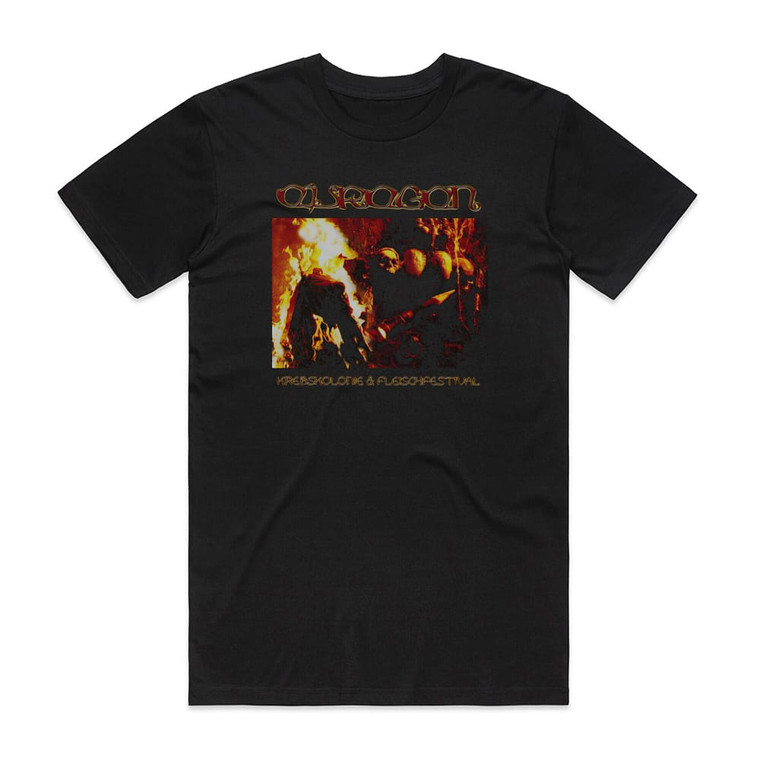 Eisregen Krebskolonie Fleischfestival Album Cover T-Shirt Black